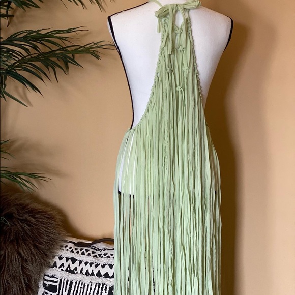 Handmade Macrame Crochet Dress - Picture 2 of 2